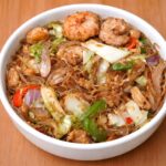 Chinese Noodles with Shrimp
